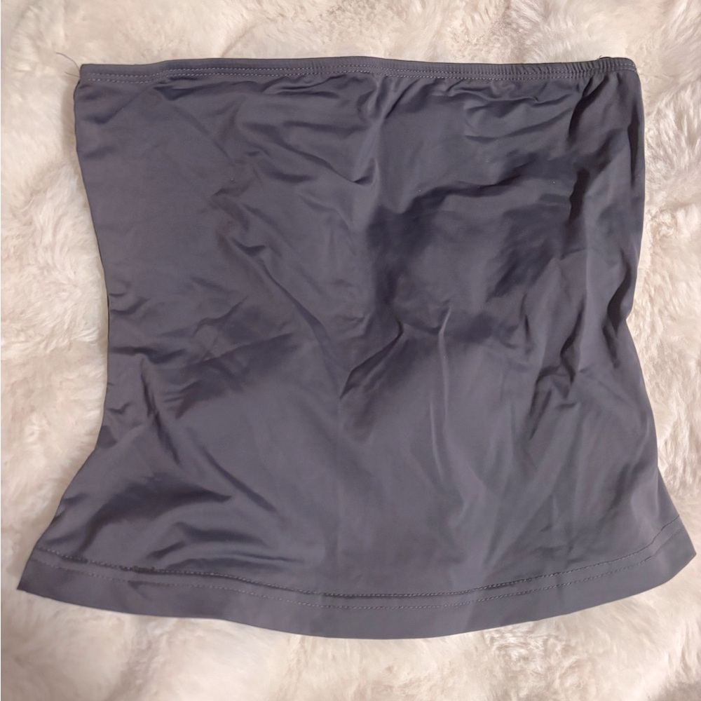 Princess Polly Gray Tube Top